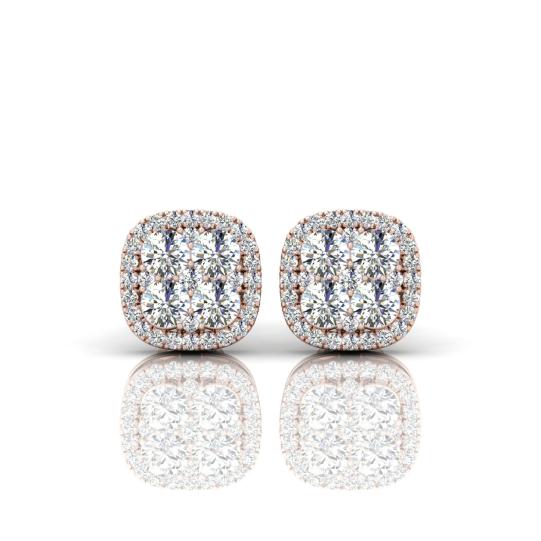 1-25-carat-round-diamond-claw-set-cluster-earrings