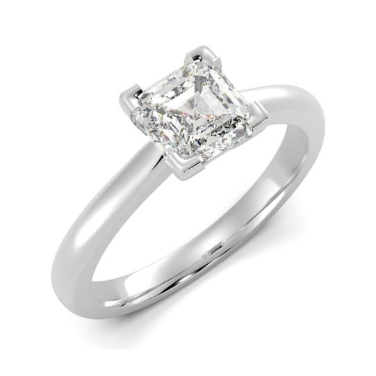 natural-diamond-claw-set-engagement-ring-in-platinum-f-vvs-0-25ct-asscher-diamond-solitaire-engagement-ring