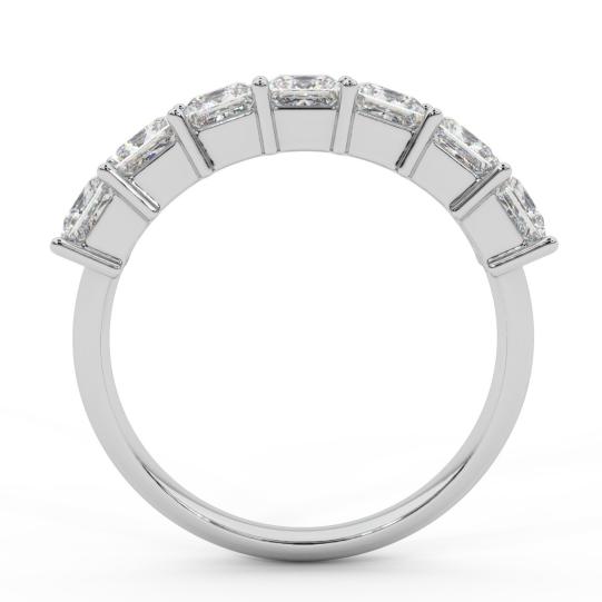 white-2-60-ct-7-princess-cut-diamond-half-eternity-ring-hallmarked-platinum